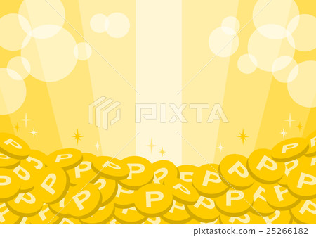 Point coin illustration background 25266182