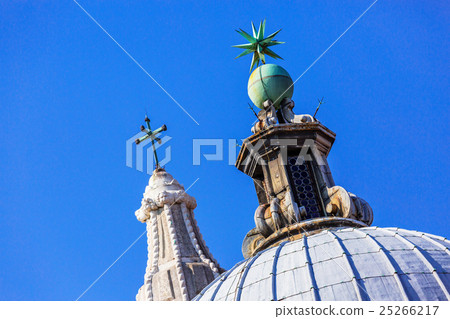 Architectural detail of San Marco Cathedral Architectural detail of San Marco Cathedral 25266217