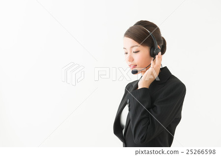 Call center staff (profile) 25266598