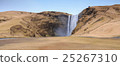 Skogafoss waterfall, famous waterfall in Iceland  25267310