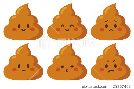 可愛的狗<6個面部表情> 2 <沒有折疊> 可愛的狗<6個面部表情> 2 <沒有折疊> 25267462