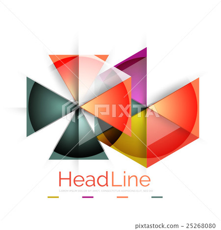 Triangle abstract background Triangle abstract background 25268080