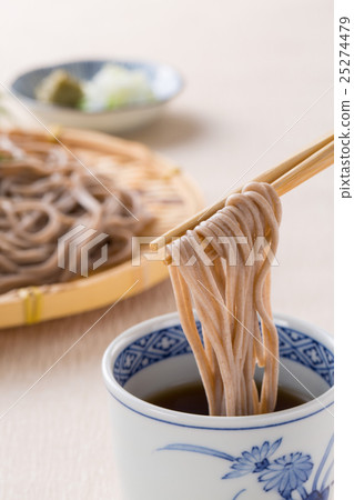 Eat buckwheat noodles Eat buckwheat noodles 25274479
