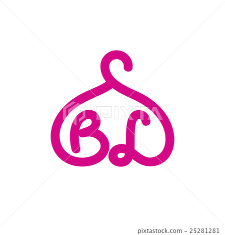 Sign letters B and L, clothes rack - Stock Illustration [25281281] - PIXTA