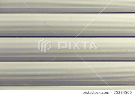 close up of aluminum metal garage door backdrop 25284500