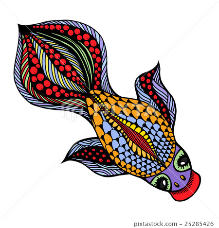 vector Gold Fish vector Gold Fish 25285426