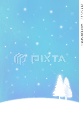 Snowy field 25289548