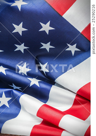 American flag Close-up background  25290216