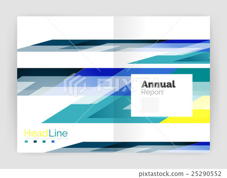 Modern geometric templates. Business flyer 25290552
