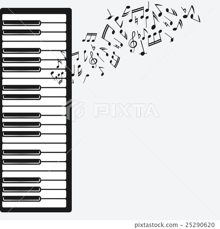music background with piano 25290620