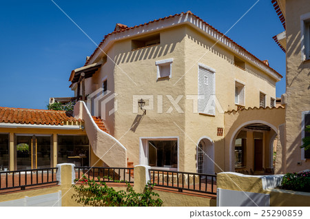 Traditional Mediterranean architecture house at Traditional Mediterranean architecture house at 25290859