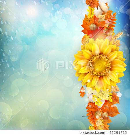 Autumn Concept Background. EPS 10 25291713