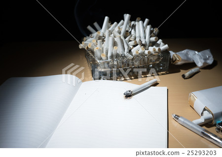 Cigarette fire failure 25293203