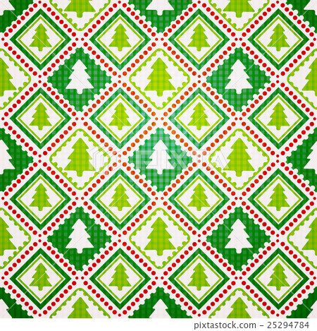 Seamless Christmas tree 25294784