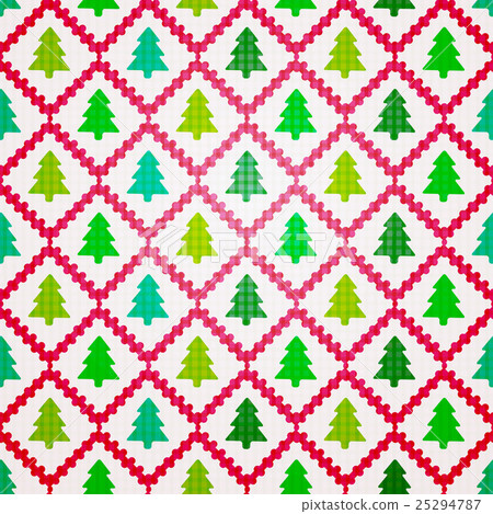 Seamless Christmas tree 25294787