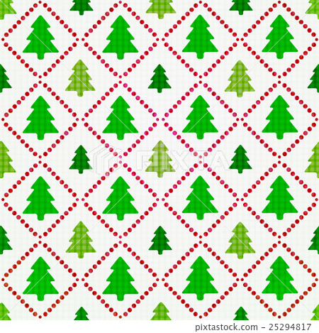 Seamless Christmas tree 25294817
