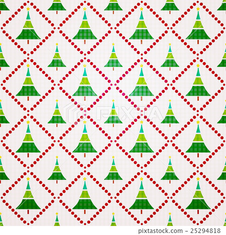 Seamless Christmas tree 25294818