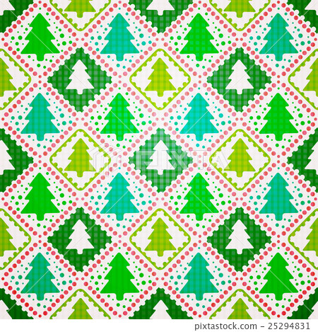 Seamless Christmas tree 25294831