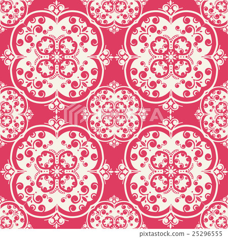 vector seamless floral pattern background 25296555