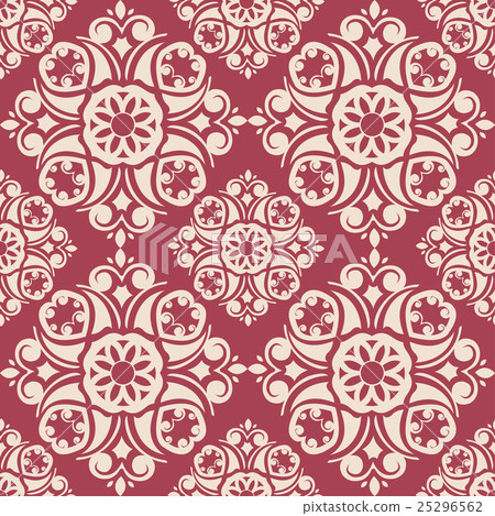 vector seamless floral pattern background 25296562