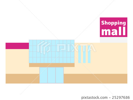 Shopping center illustration Shopping center illustration 25297686