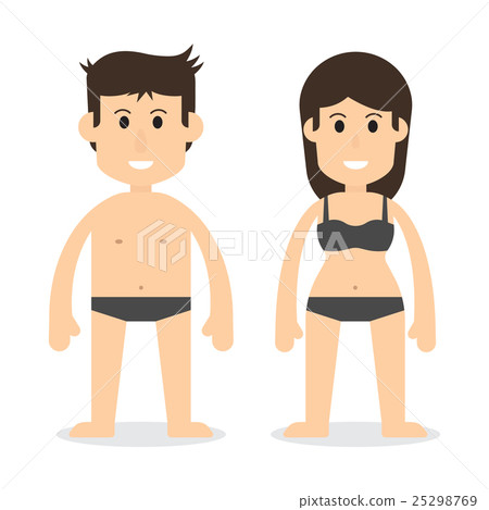 Human body ( man and woman ) Human body ( man and woman ) 25298769