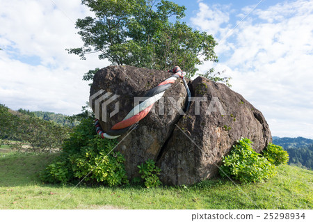 鬥牛石雕像 25298934