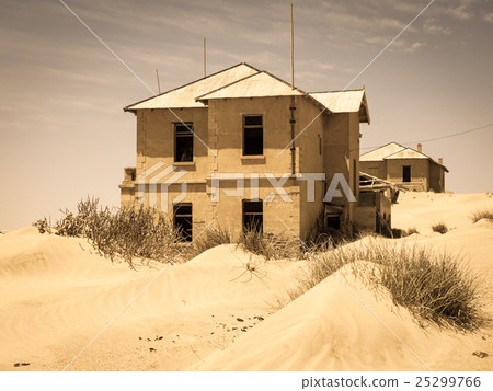 Ghost buildings of old diamond mining town Ghost buildings of old diamond mining town 25299766