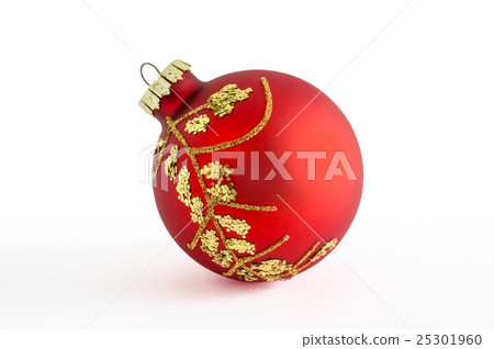 Christmas ball on white background. 25301960