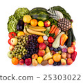 Fruits and vegetables 25303022