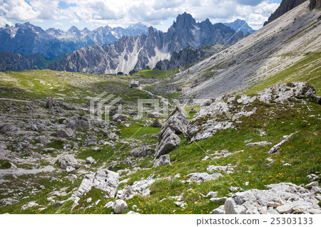 Beautiful landscape in Dolomites 25303133