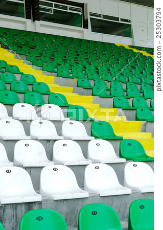 Stadium seats 25303794
