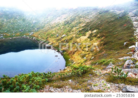 Asahi-dake smoking in late autumn 25305836