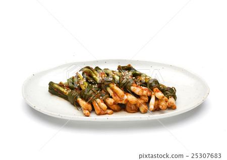 Korean Traditional Food - Kimchi (Fermented/ Pickled Mustard Leaves,Asian Cuisine) / Isolated on White Korean Traditional Food - Kimchi (Fermented/ Pickled Mustard Leaves,Asian Cuisine) / Isolated on White 25307683
