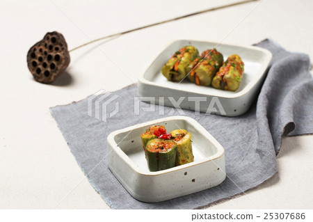 Korean Traditional Food - Kimchi (Fermented/Pickled Cucumber,Asian Cuisine) Korean Traditional Food - Kimchi (Fermented/Pickled Cucumber,Asian Cuisine) 25307686