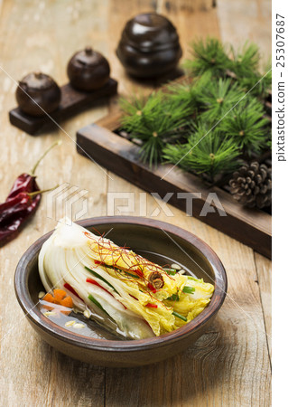 Korean Traditional Food - Kimchi (Fermented/Pickled Cabbabe,Asian Cuisine) Korean Traditional Food - Kimchi (Fermented/Pickled Cabbabe,Asian Cuisine) 25307687