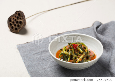 Korean Traditional Food - Kimchi (Fermented/Pickled Young Radish,Asian Cuisine) 25307690
