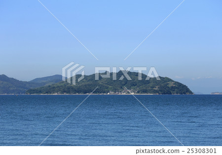 在Shiyugu群島上的“Shigashima”(從Takatsu一側看) 在Shiyugu群島上的“Shigashima”(從Takatsu一側看) 25308301