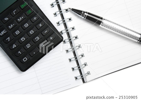 calculator notebook and business pen calculator notebook and business pen 25310905