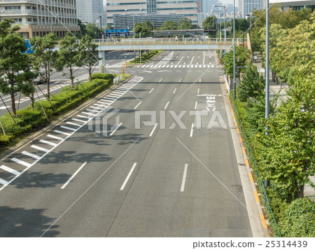 豐洲的城市景觀（Harumi-dori Highway No. 304） 25314439