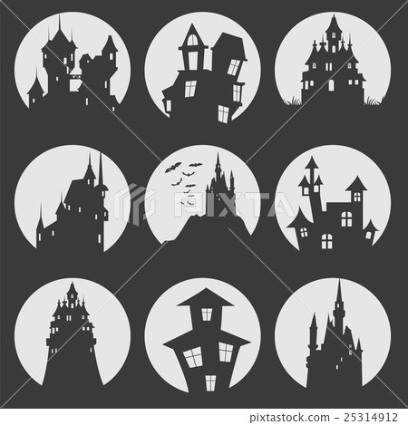 Misterious house in the dark night Misterious house in the dark night 25314912