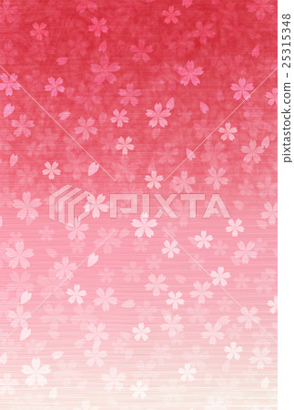櫻花日本紙新年賀卡背景 櫻花日本紙新年賀卡背景 25315348