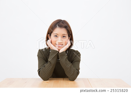 Women's cheeks image Women's cheeks image 25315820