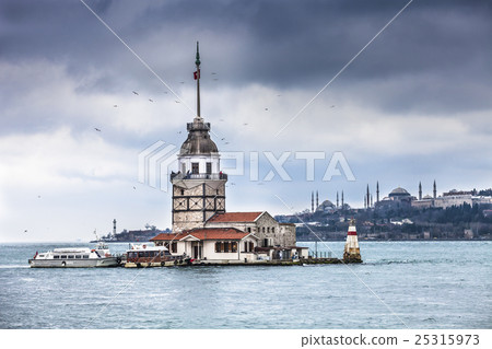 The Maidens Tower in Istanbul 25315973