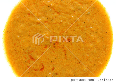 Indian curry background texture 25316237