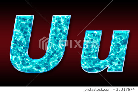 炫彩3D字體在黑暗的背景:字母U(高分辨率 3D CG 渲染∕著色插圖) 炫彩3D字體在黑暗的背景:字母U(高分辨率 3D CG 渲染∕著色插圖) 25317674
