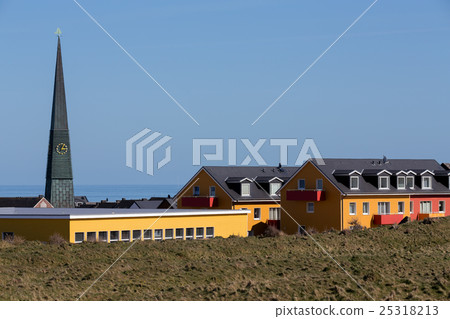 Residential area in Heligoland 25318213