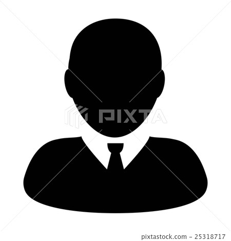 Human, User, Man, Avatar, Person Vector Icon 25318717