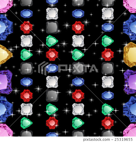 Diamonds seamless pattern Diamonds seamless pattern 25319655