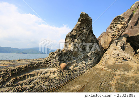 Kochi prefecture Tosashimizu shi left behind coast honeycomb castle 25322892